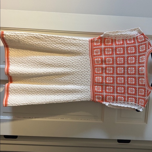 MAJE Roby Floral Crochet Minidress In Jaunes / Oranges-BNWT - Picture 9 of 11